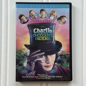 Charlie and the Chocolate Factory (2005) DVD | Full Screen Family Kids Movie